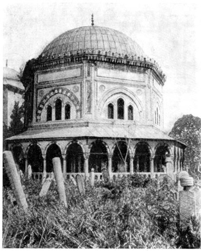 Стамбул. Мавзолей Сулеймана, 1559—1560 гг., архитектор Коджа Синан. Общий вид