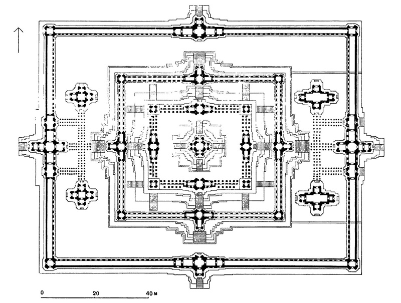21. Яшодхарапура. Баппон, 1050—1066 гг. План