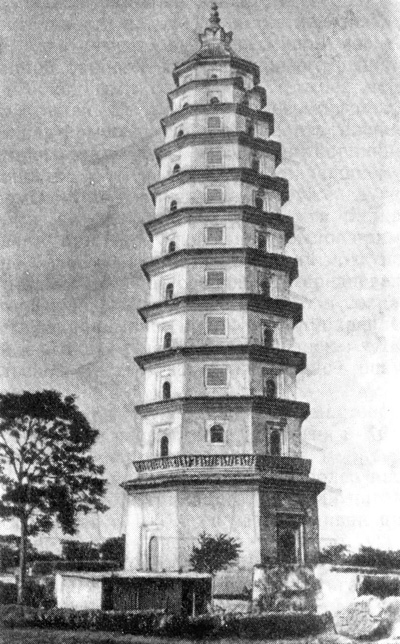 36. Провинция Хэбэй. Монастырь Кайюаньсы. Башня Ляодита, 1001—1055 гг.