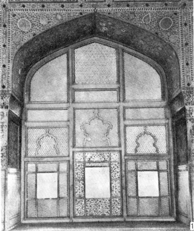 97. Лахор. Мечеть Бадшахи, интерьер