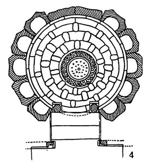 4. Окрестности Кёнчжу. Храм Соккурам, 742—764 гг. 4 — конструкция купола