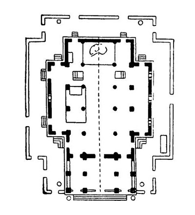 5. Луан-Прабан. Ват Сьенг-Тхонг, 1561 г. План храма