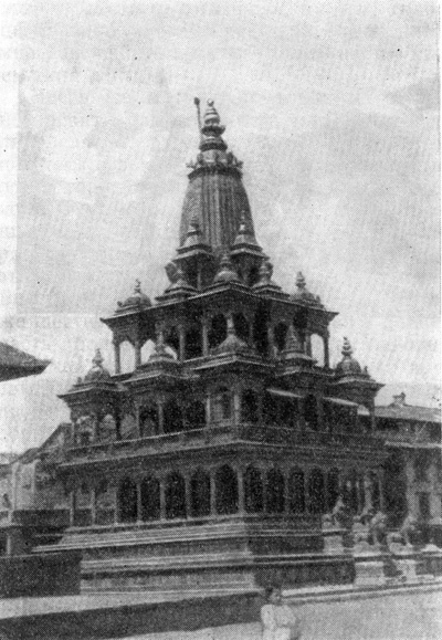9. Лалитпур (Патан). Храм Кришны Мандир, XIII в.